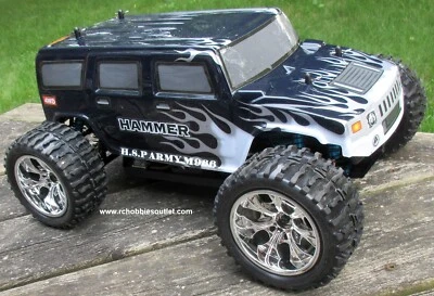 RC Monster Truck  Brushless Electric 1/10 PRO LIPO 2.4G 4WD  1 Yr Warranty - Image 1 of 4
