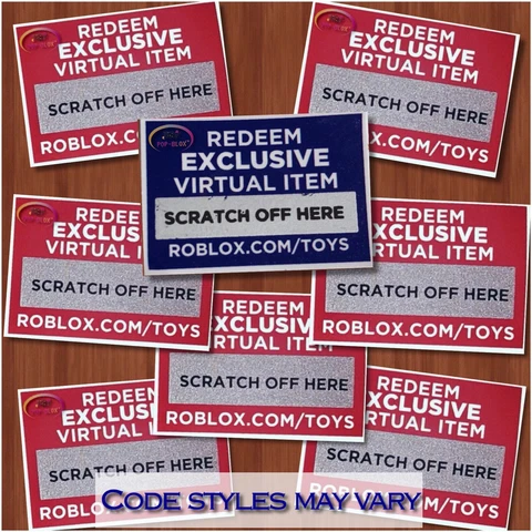 Roblox CODES ONLY Celebrity Series 1 2 3 4 5 6 7 8 9 Figures Toys Item-USPS SHIP Cover