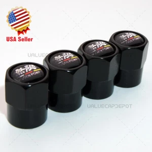 Universal Hex With Mugen Power Logo Car Wheel Tire Air Valve Cap Stem Dust Cover - Picture 1 of 8