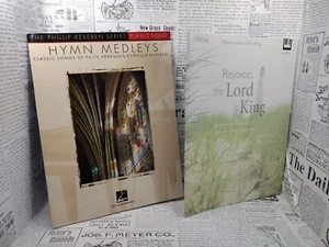 Hymn Medleys/+ Rejoice The Lord is King. Piano Solo/ Piano Moderate - Foto 1 di 11
