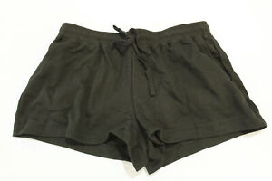 Banana Republic Women's Petite Solid Drawstring 3" Shorts RH7 Black Medium NWT
