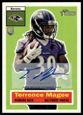 2015 Topps Heritage #33 Terrence Magee Autographs - Image 1 of 2