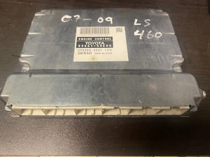 2007-2009 LEXUS LS460 ECU ECM PCM ENGINE CONTROL MODULE 89661-50C00 - Picture 1 of 1