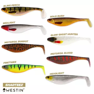 Westin Shadteez Predator Fishing Lures - Perch / Zander / Pike Fishing Lures - Picture 1 of 14