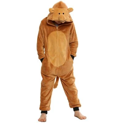 A2Z 4 KIDS® Boys Girls Fleece A2Z Onesie One Piece Jumpsuit Camel Pyjamas Gift For Kids