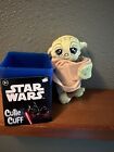 DISNEY STAR WARS CUTIE CUFF Yoda Jedi 4" PLUSH SLAP  BRACELET NEW OPEN BOX