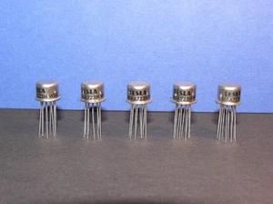 TESLA MAA723H Ic TO-99 Voltage Regulator/Voltage Controller 5 Piece Pcs Set - Picture 1 of 3