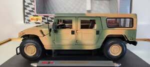 Maisto 1:18th Scale Hummer Full Camouflage Boxed Model Extremely Rare 