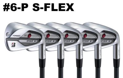 BRIDGESTONE GOLF 213HF IRON #6-PW SET S-FLEX DIAMANA BS50i GRAPHITE SHAFT - Image 1 of 4