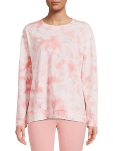 Time and Tru Women's Oversized T-Shirt with Long Sleeves Size L Sandstone --T6-- - Picture 1 of 5