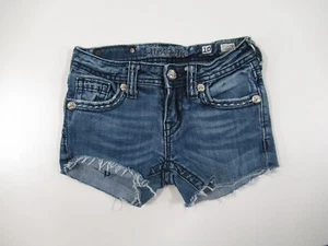 MISS ME GIRL'S CUTOFF SHORTS TAG SIZE 10 MM#596 - Picture 1 of 8