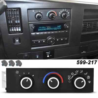 Climate Control Unit Front for Chevy Savana Express Van GMC 2500 3500 Chevrolet - Image 1 of 4
