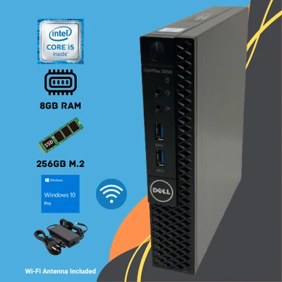 Dell OptiPlex 3050 Micro Intel® Core i5-6500T CPU @ 2,5 GHz | 8G/256 GB SSD/Win 10 Foto 1 de 4