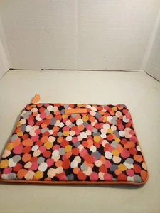 Bolso de Cosméticos Grande Vera Bardley Pixie Confeti Maquillaje Sin Correa - Imagen 1 de 10