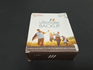 Ultimate BACKUP 500GB SSD USB/USBC Adapter Automatic - NEW - DAMAGED PACKAGE - Picture 1 of 6