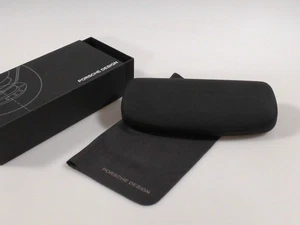 wf2/4 Porsche Design Brillenetui mit Brillenputztuch in OVP - Picture 1 of 3