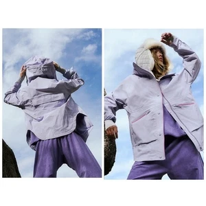 Free People Movement Singin In The Rain Jacket Packable Light Purple Small - Picture 1 of 5