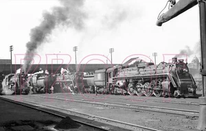 Canadian National Railways (CNR) Engine Line-Up at Spadina in 1956 - 8x10 Photo - Picture 1 of 1