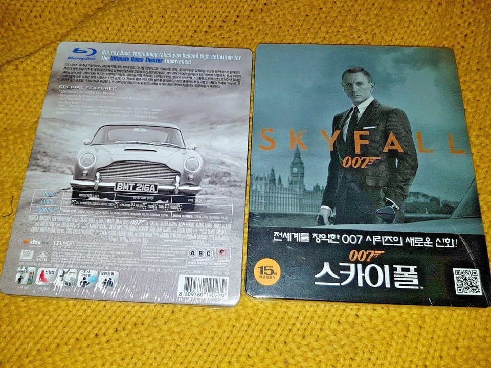 007 SKYFALL Blu-Ray Korea Exclusive Limited Edition Steelbook Brand New & Sealed - Image 1 of 1