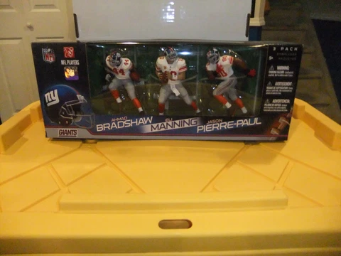 Mcfarlane New York Giants. Manning, Sehorn, Beckham and Peterson and Tomlinson Cover