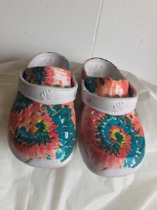 Joe Bees Unisex Clogs Boys 13 Girls 13 Multicolor Garden Beach Sandals Slingback - Picture 1 of 11
