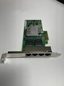 HP 593743-001 593720-001 Quad Port Ethernet Server Adapter mit Halterung - Bild 1 von 5