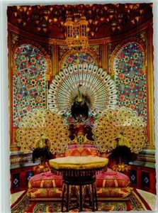 40153827 - 8107 Ettal Koenigsschloss Linderhof Pfauenthron Maurischer Kiosk - Bild 1 von 2