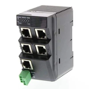 Conmutador Ethernet Omron W4S1 5 puertos RJ45 W4S1-05B - Imagen 1 de 7