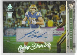GREG DULCICH 2022 PANINI LUMINANCE AUTOGRAPH AUTO RC /349 BRONCOS - Picture 1 of 1