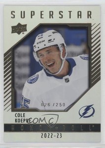 2022-23 Upper Deck Series 2 Honor Roll Rainbow /250 Cole Koepke #HR85 Rookie RC