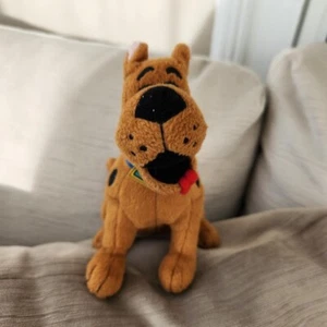 Scooby Doo Vintage TY Plush Stuffed Animal Tongue Out 7" tush tag H1 - Picture 1 of 3
