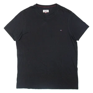 TOMMY HILFIGER Girls T-Shirt Black 2XL - Picture 1 of 6