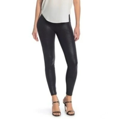 Leggings Spanx Imitación Cuero Frontal Tejido Oficina Contemporáneos Veganos Grandes Foto 1 de 4