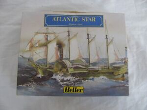 Heller 1/440 Scale Atlantic Star Steamship Model Kit #79701 Parts / Restore