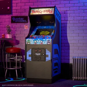 OFFICIAL TAITO BUBBLE BOBBLE Quarter Size Arcade Cabinet - Picture 1 of 10