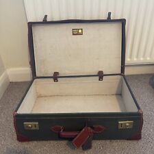 antique papworth leather luggage by appointment to hm queen