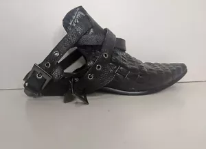Alexander Wang Black Slip On Buckle Mules Size 37 - Picture 1 of 5