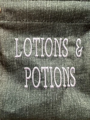 Lotion And Potion Cloth Makeup Bathroom Organizer - Image 1 of 4