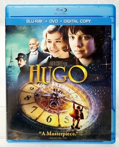 Hugo (Blu-ray Disc, DVD, 2012) Ben Kingsley, Sacha Baron Cohen, Jude Law - Picture 1 of 8