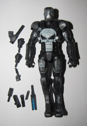 Marvel Legends figure War Machine Punisher complete excellent Cover