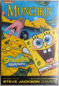 MUNCHKIN SPONGEBOB SCHWAMMKOPF KARTENSPIEL BRANDNEU - Bild 1 von 2