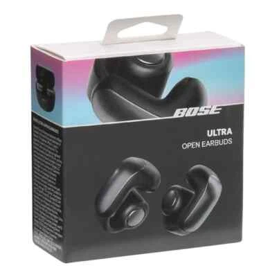 2025 Brand New Bose Ultra Open/Ear True Wireless Bluetooth - Black Earplugs nuovo