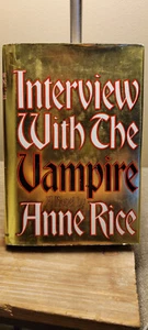 Interview with the Vampire Anne Rice Vampire Chronicles #1 1st/9th HB DJ VGC! - Imagen 1 de 12