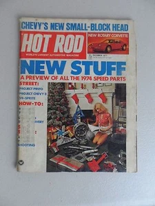 Hot Rod Magazine Chevy's New Small-Block Head December 1973 - Imagen 1 de 5