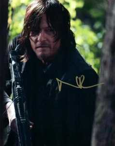 Norman Reedus signed 8x10 photo picture autographed good looking plus COA - Foto 1 di 1