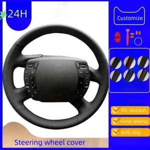 Customized Microfiber Leather Car Steering Wheel Cover For Citroen C5 2008-2017 - Picture 1 of 12