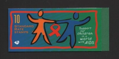 FOLLETO DE ESTAMPILLAS DE SUDAFRICA 1999 - CAMPAÑA DE SENSIBILIZACIÓN SOBRE EL SIDA *BUENO Y COMPLETO* Foto 1 de 3