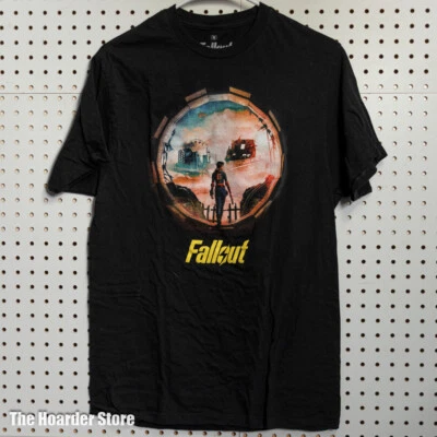 Fallout TV Show Season One Vault Skull Shirt Size Medium Amazon Bethesda - Image 1 of 3