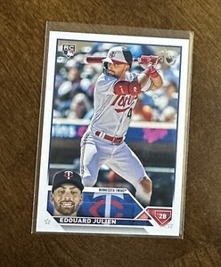 EDOUARD JULIEN 2023 Topps Update Rookie US222 VINTAGE STOCK /99! SSP Twins