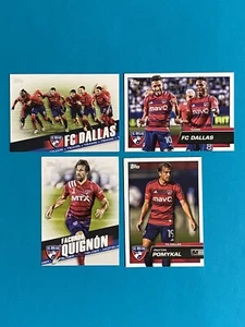 FC Dallas Card Lot 2022 + 2023 MLS Topps Team Card Pomykal + Quignon - Picture 1 of 2